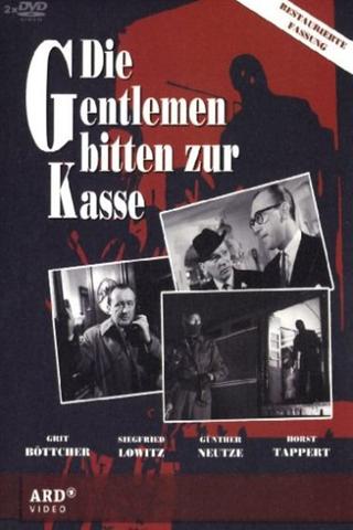 Die Gentlemen baten zur Kasse poster