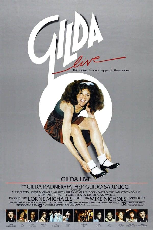 Gilda Live poster