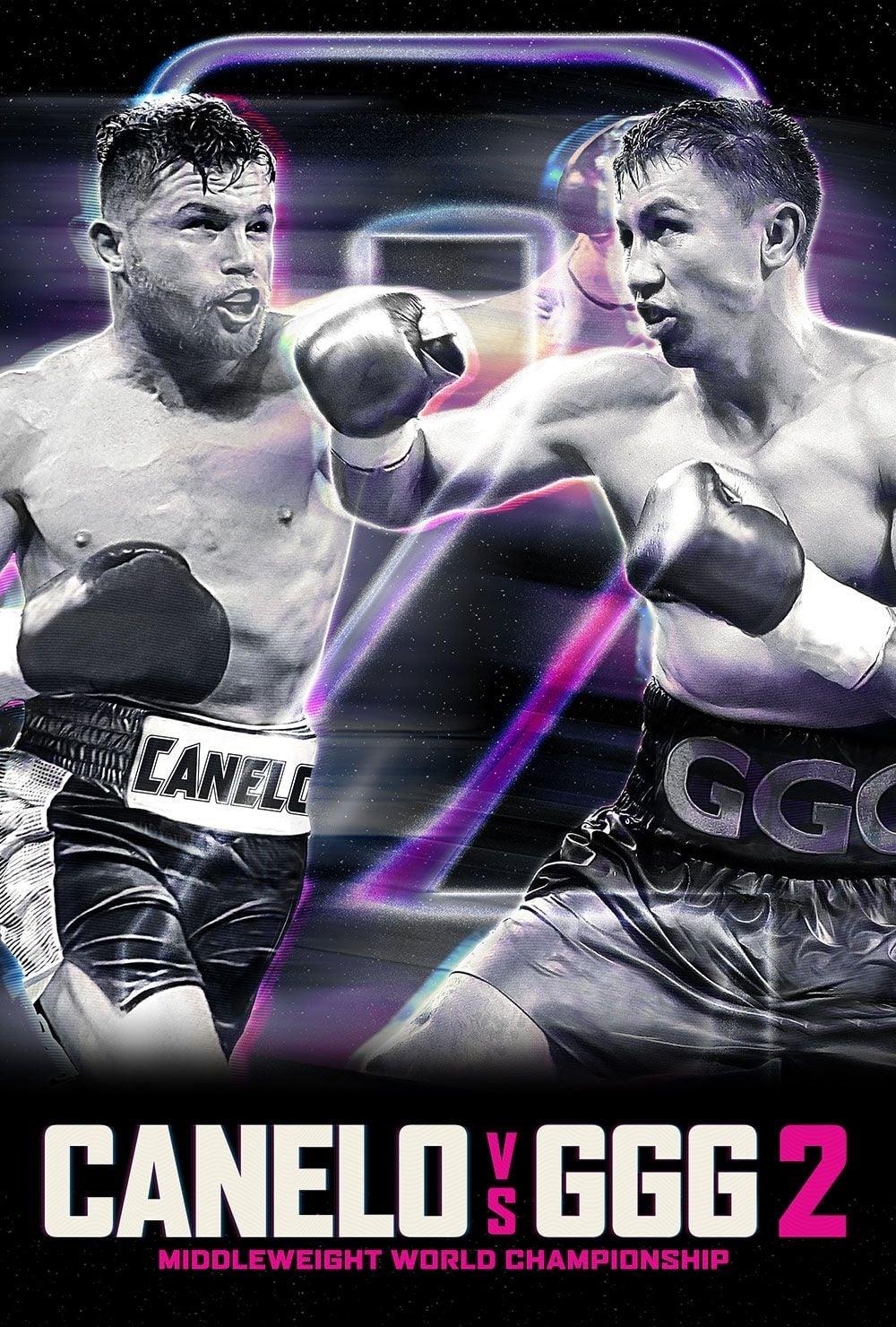 Gennady Golovkin vs. Canelo Alvarez II poster