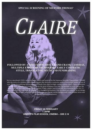 Claire poster