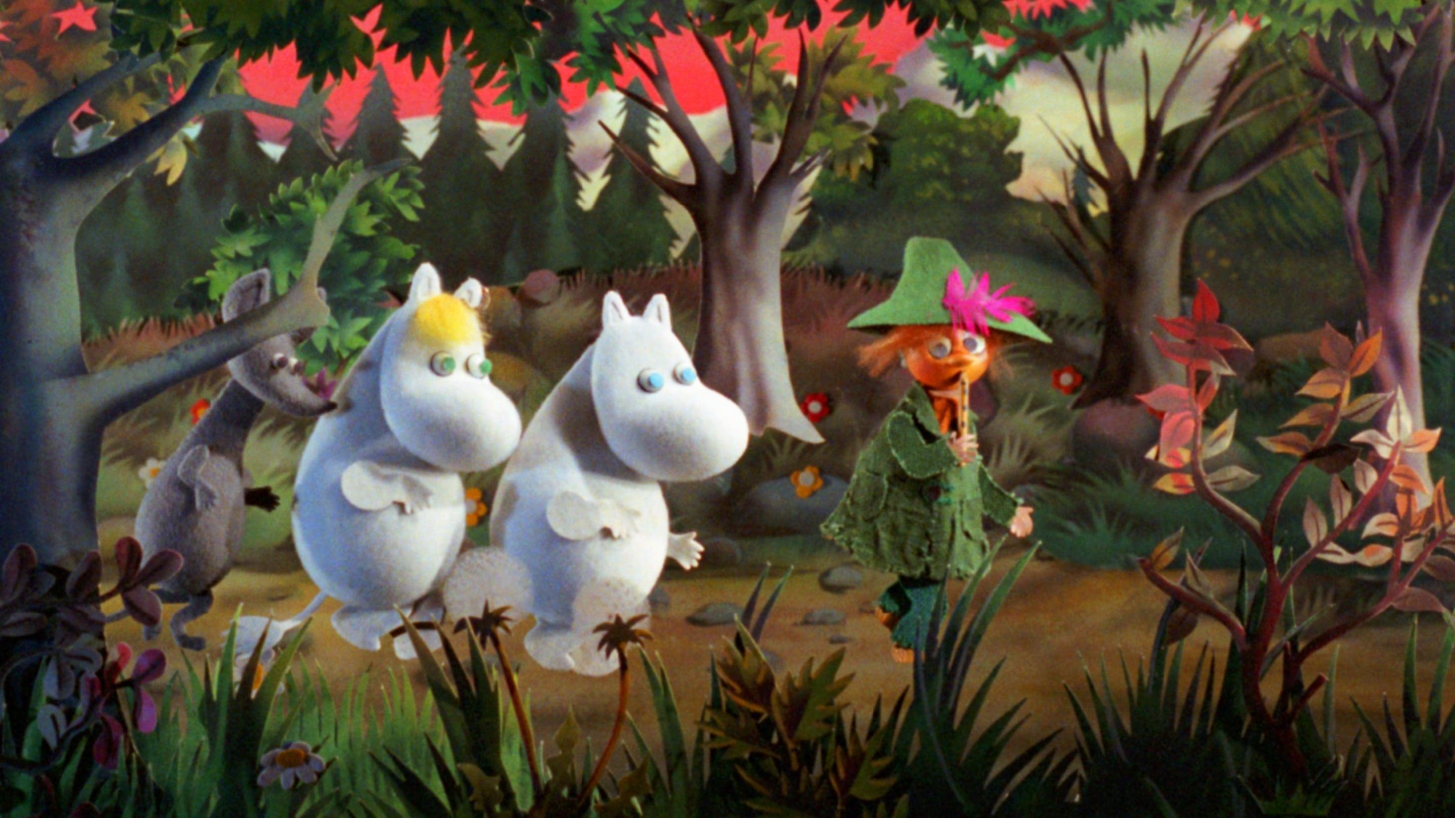 Moomins and the Comet Chase backdrop
