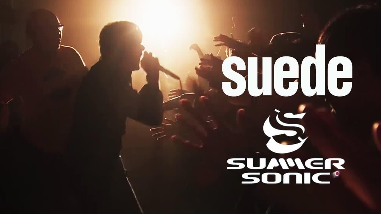 Suede - Live at Summersonic Festival, Japan backdrop