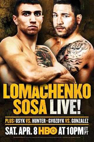 Vasyl Lomachenko vs. Jason Sosa poster