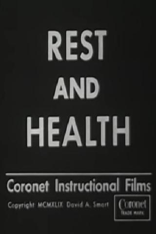 Rest and Health poster