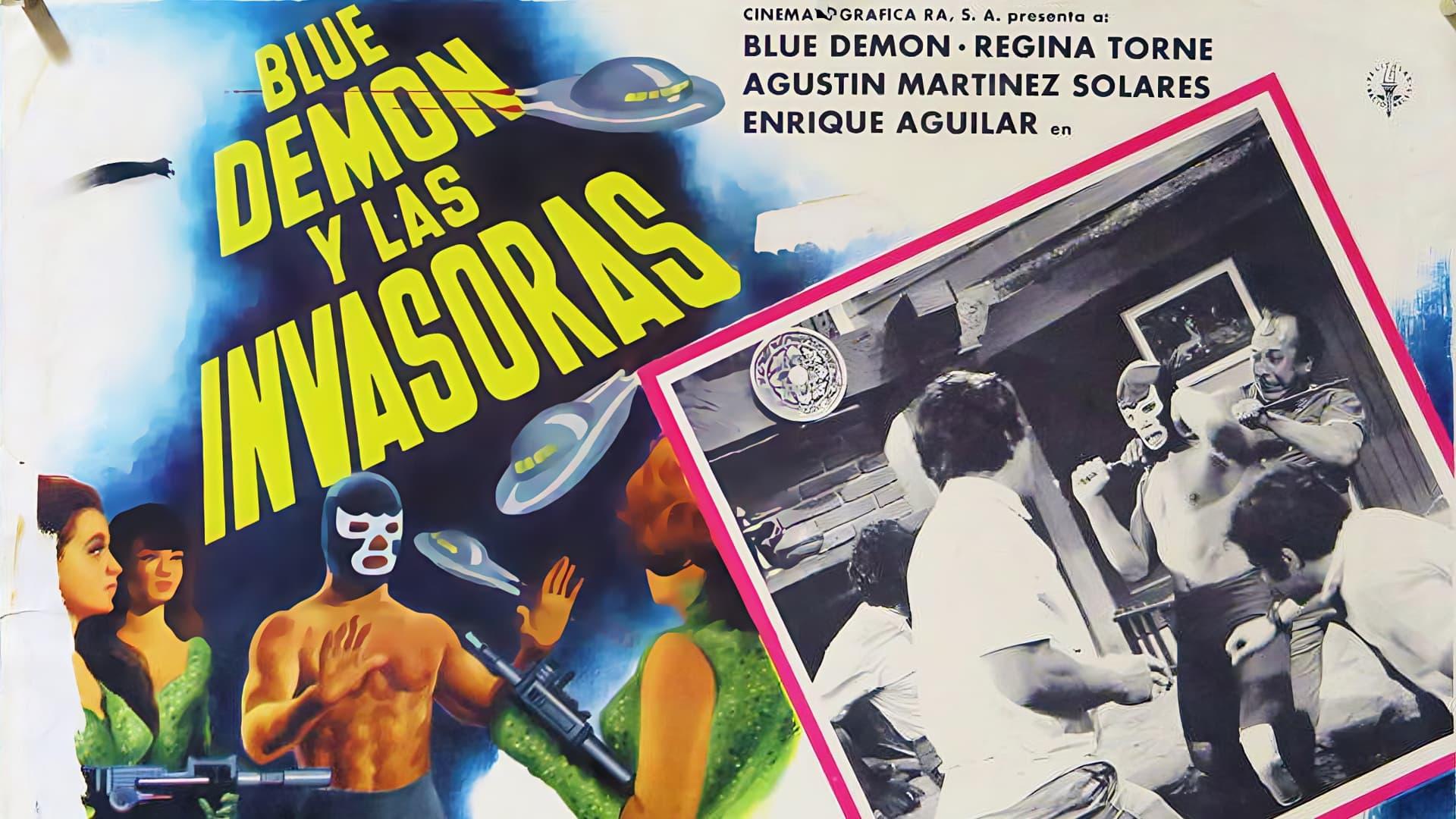 Blue Demon and the Female Invaders backdrop