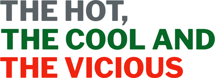 The Hot, the Cool and the Vicious logo