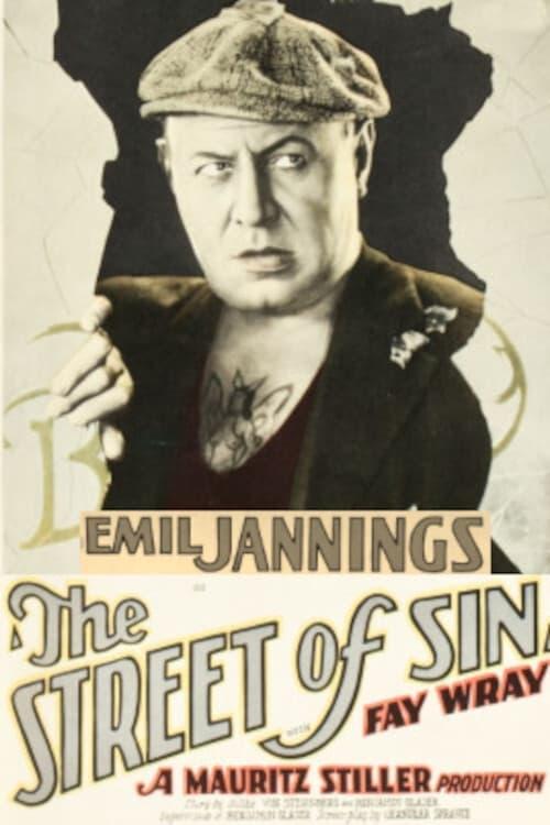 The Street of Sin poster