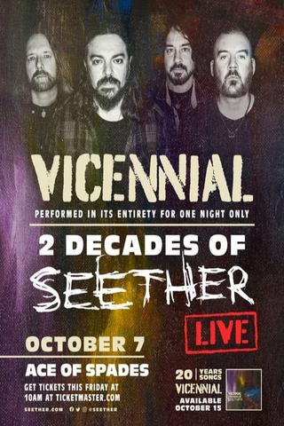 Seether - Vicennial Live Stream poster