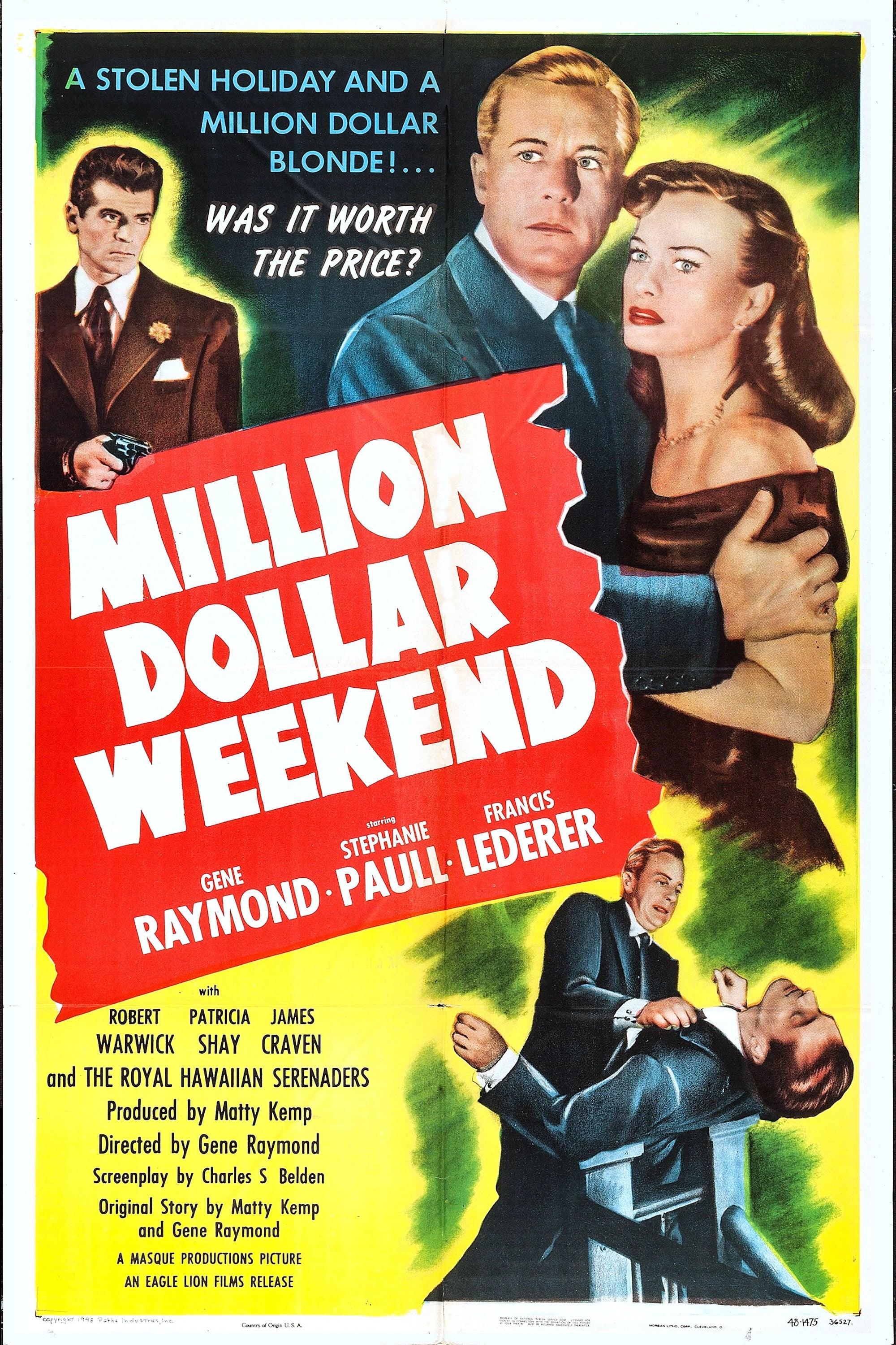 Million Dollar Weekend poster