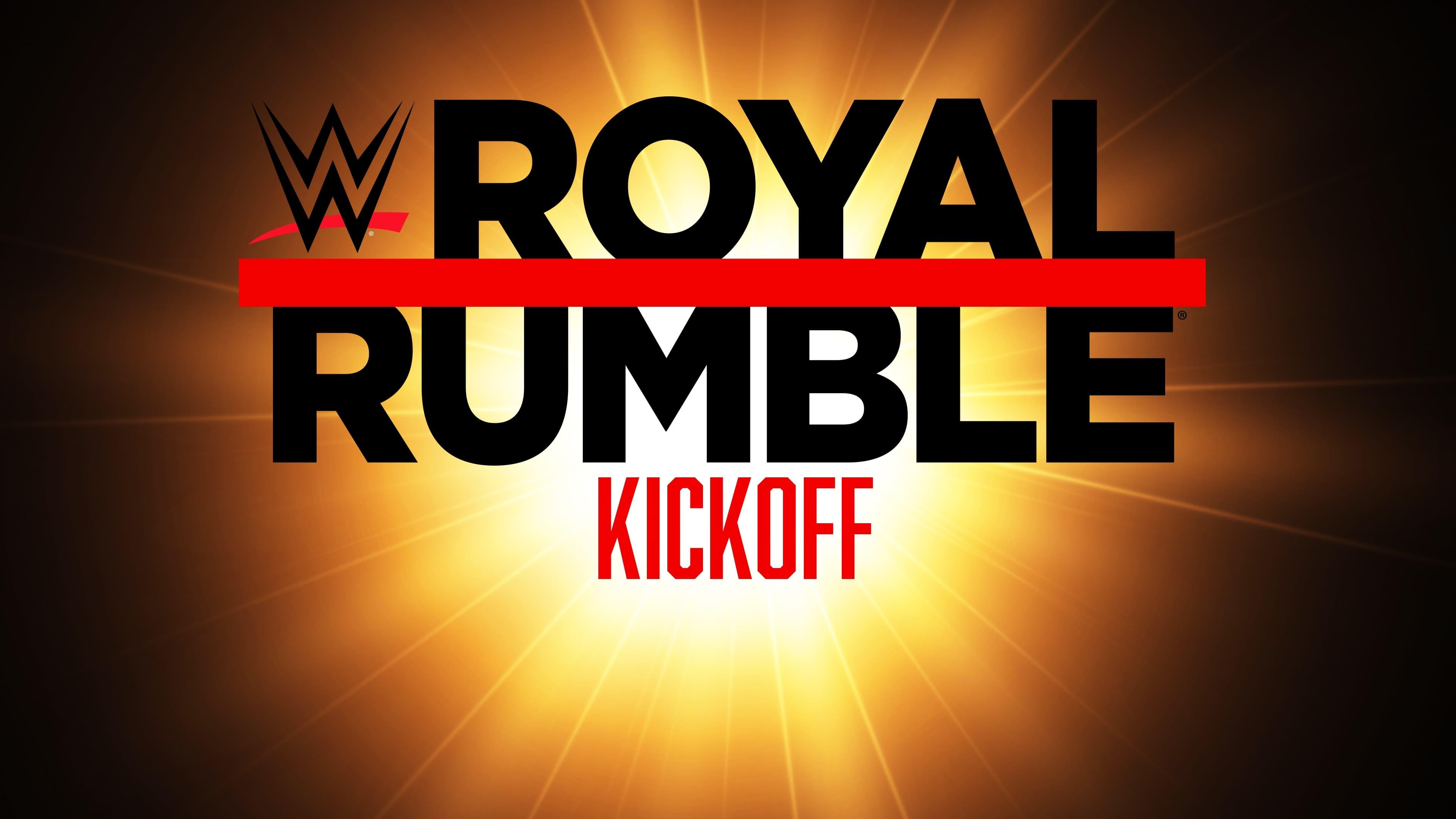 WWE Royal Rumble 2024 Kickoff backdrop