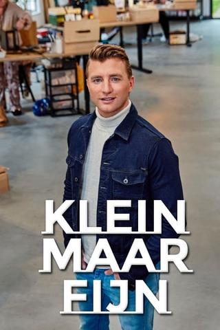 Klein maar fijn poster