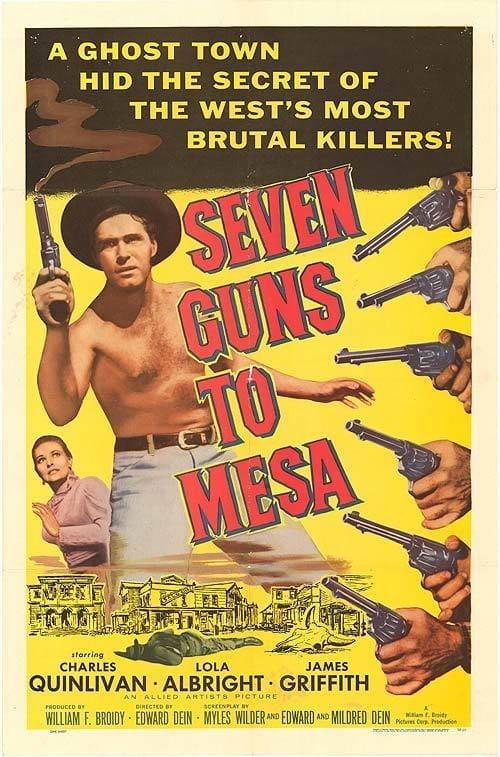 Seven Guns to Mesa poster