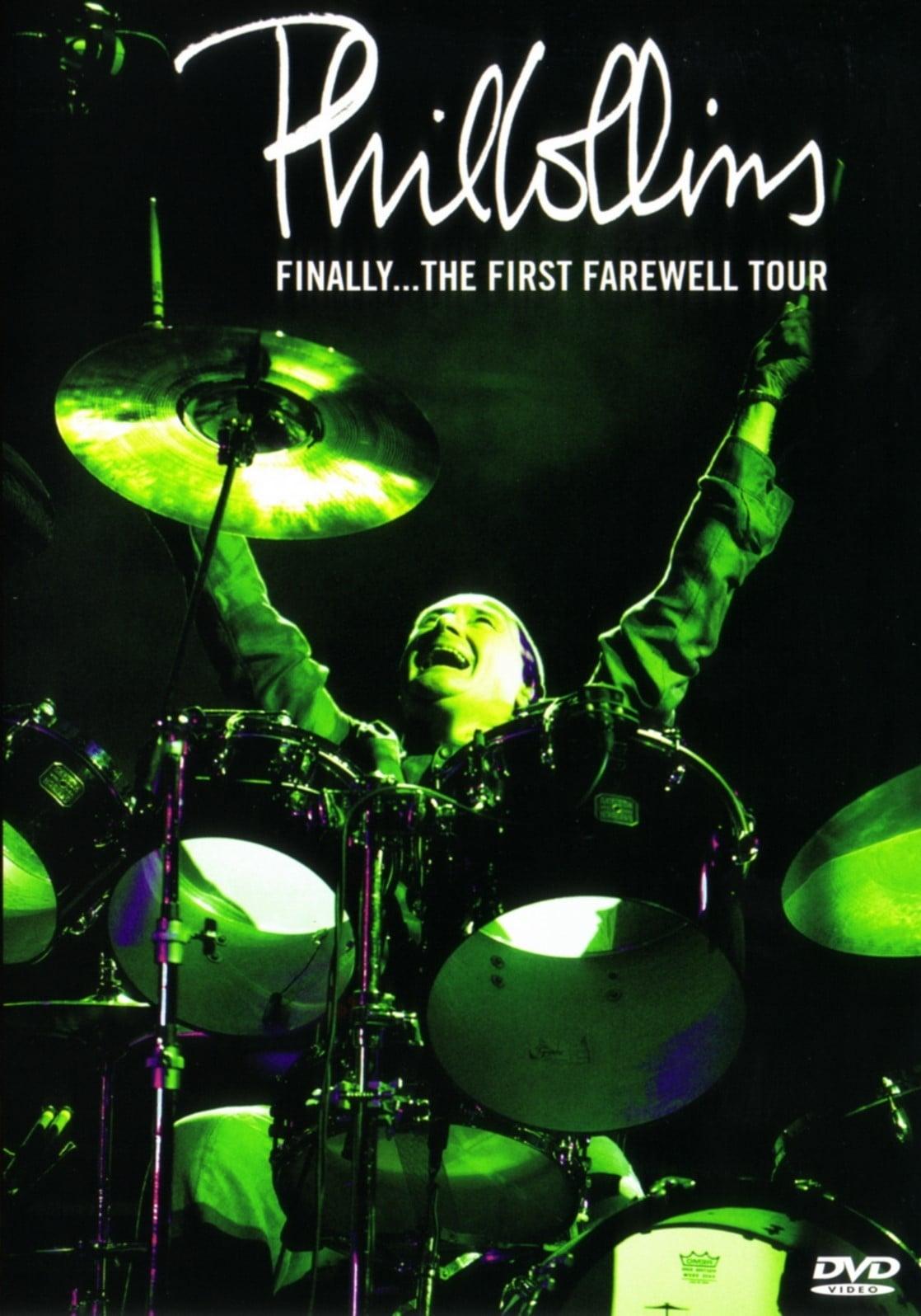 Phil Collins: Finally... The first farewell tour poster