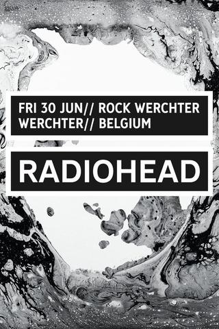 Radiohead | Rock Werchter 2017 poster