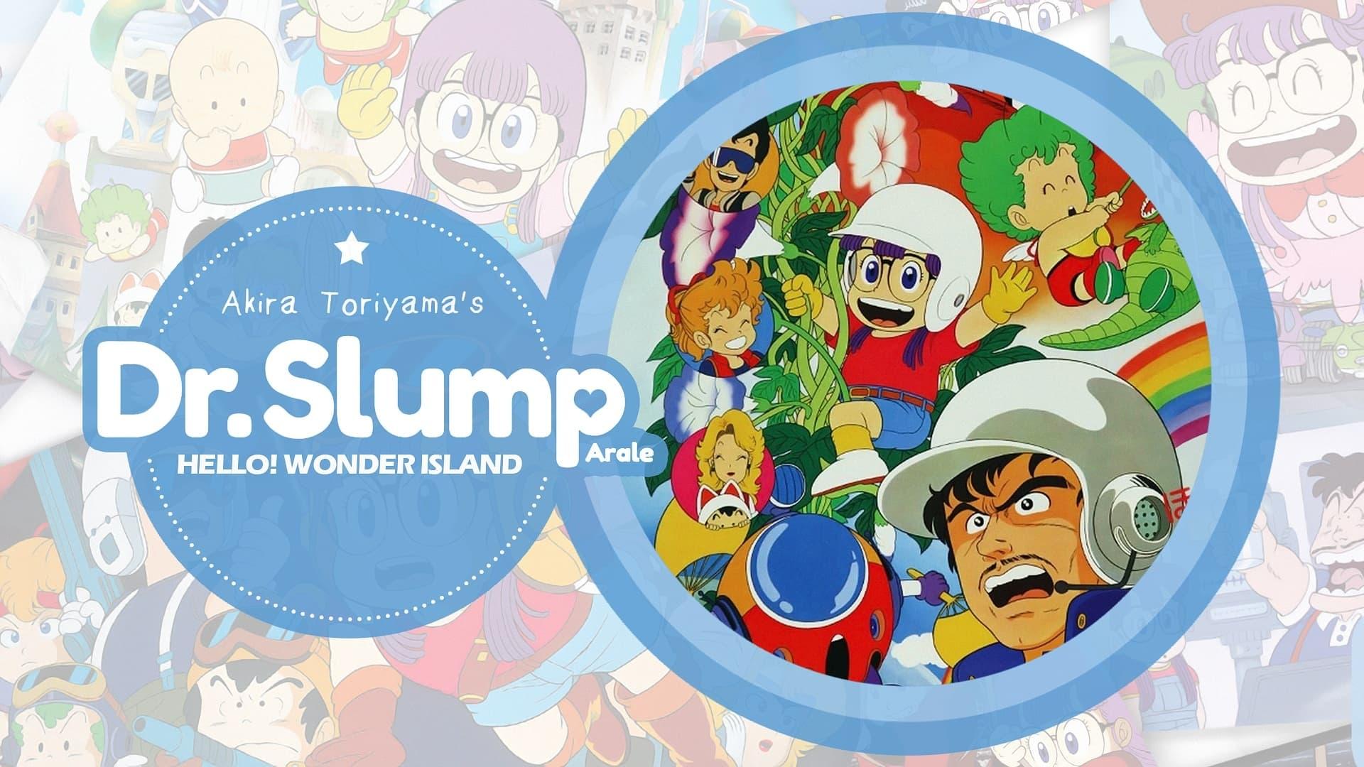 Dr. Slump and Arale-chan: Hello! Wonder Island backdrop