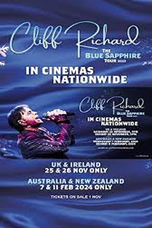 Cliff Richard: The Blue Sapphire Tour 2023 poster