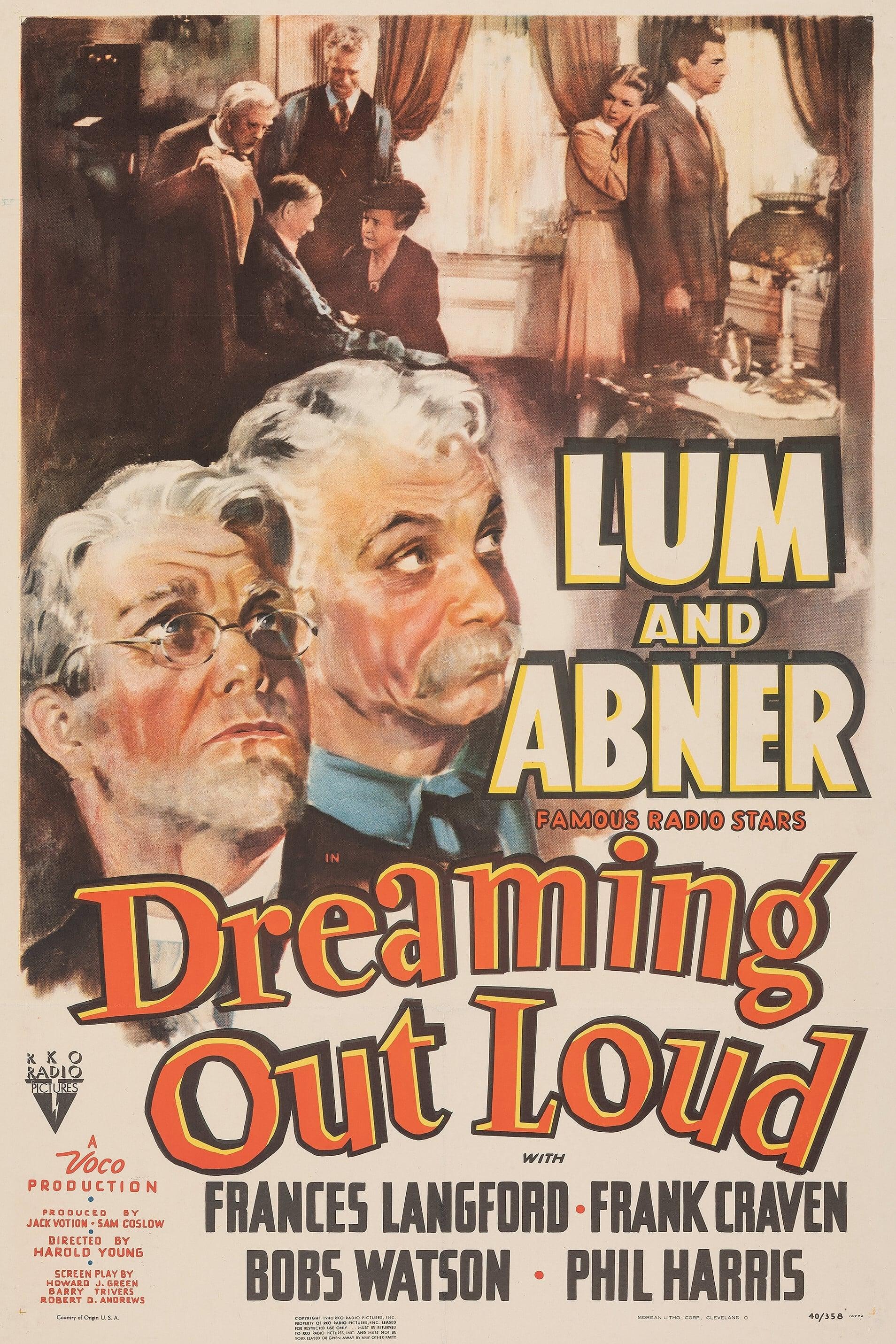 Dreaming Out Loud poster