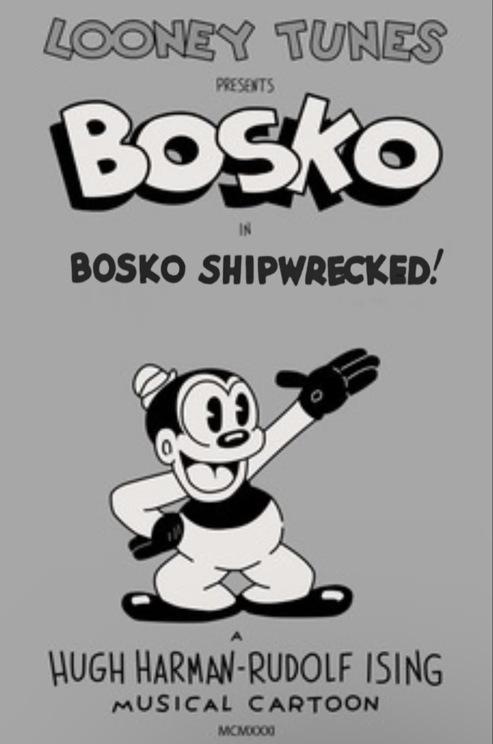 Bosko Shipwrecked! poster