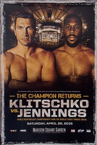 Wladimir Klitschko vs. Bryant Jennings poster