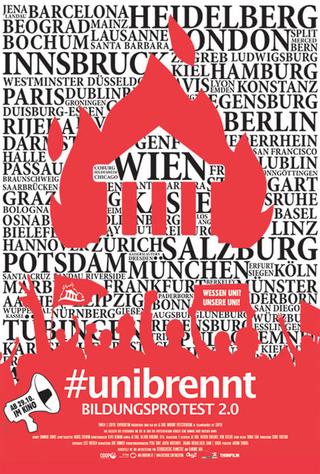 #unibrennt poster
