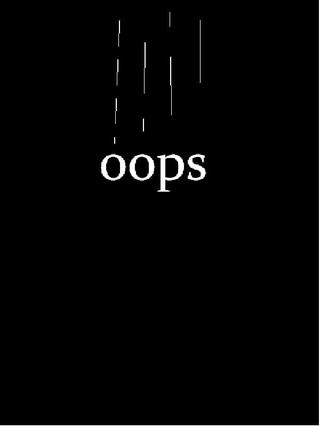 oops poster