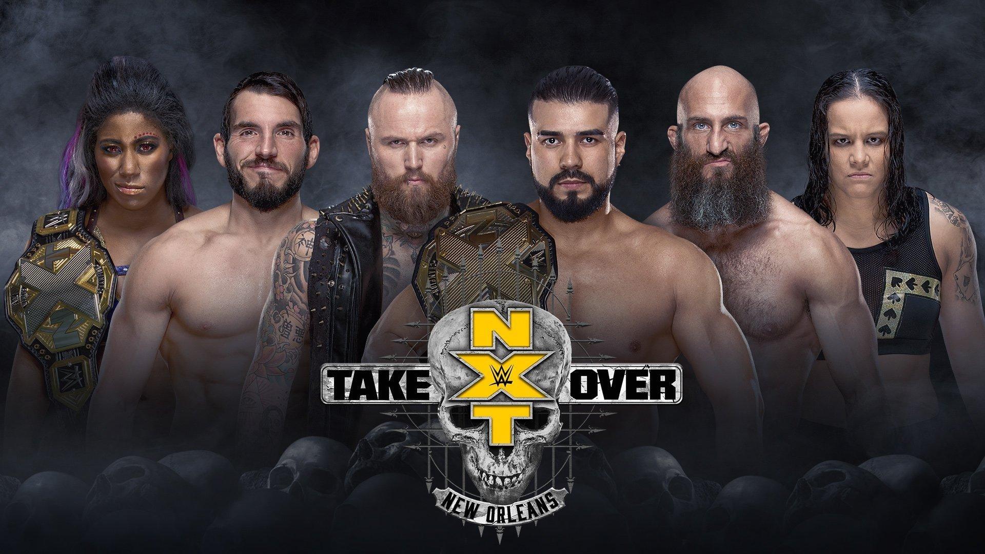 NXT Takeover: New Orleans backdrop