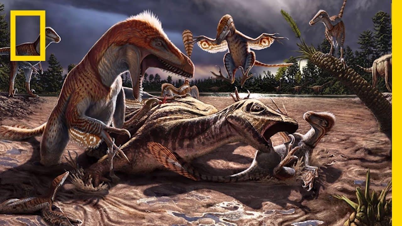 Dino Death Trap backdrop