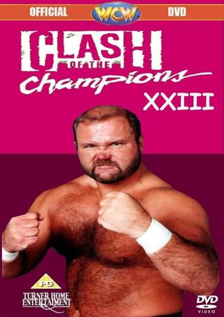 WCW Clash of The Champions XXIII poster
