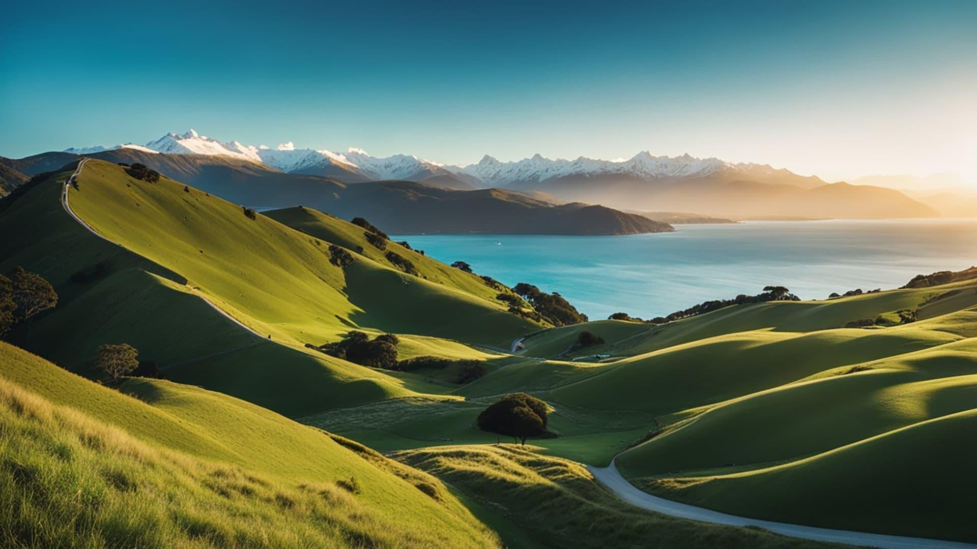 New Zealand: Earth's Mythical Islands backdrop