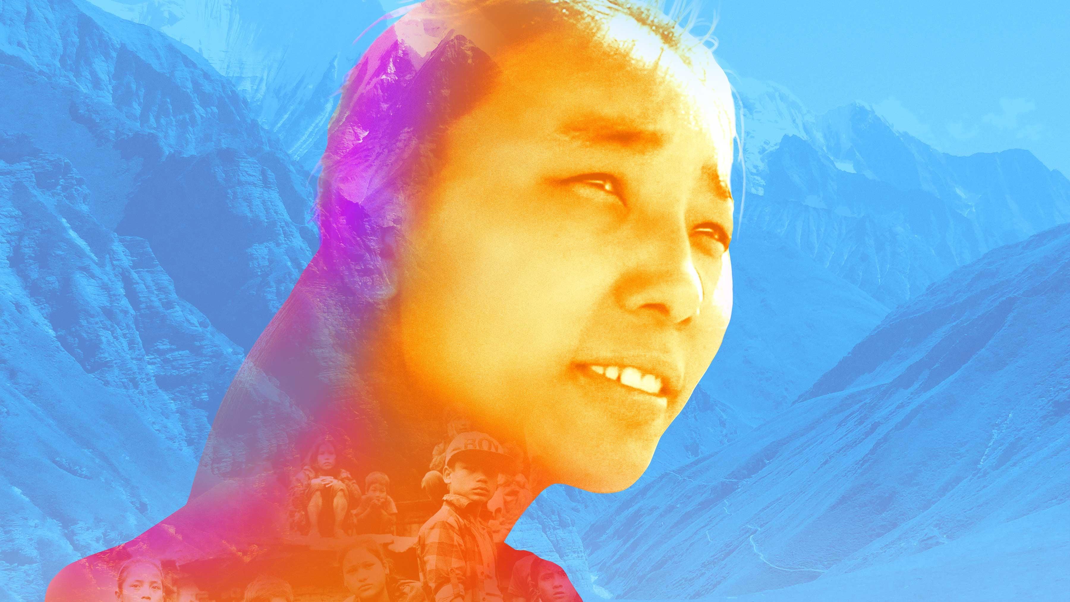 Tsering Deki Lama backdrop
