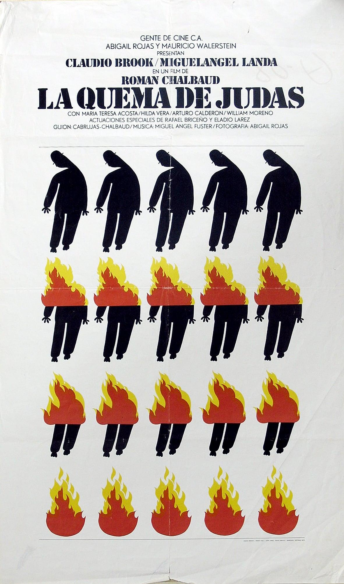 The Burning of Judas poster