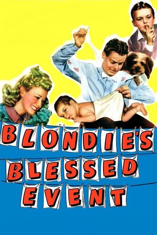 Blondie's Blessed Event poster