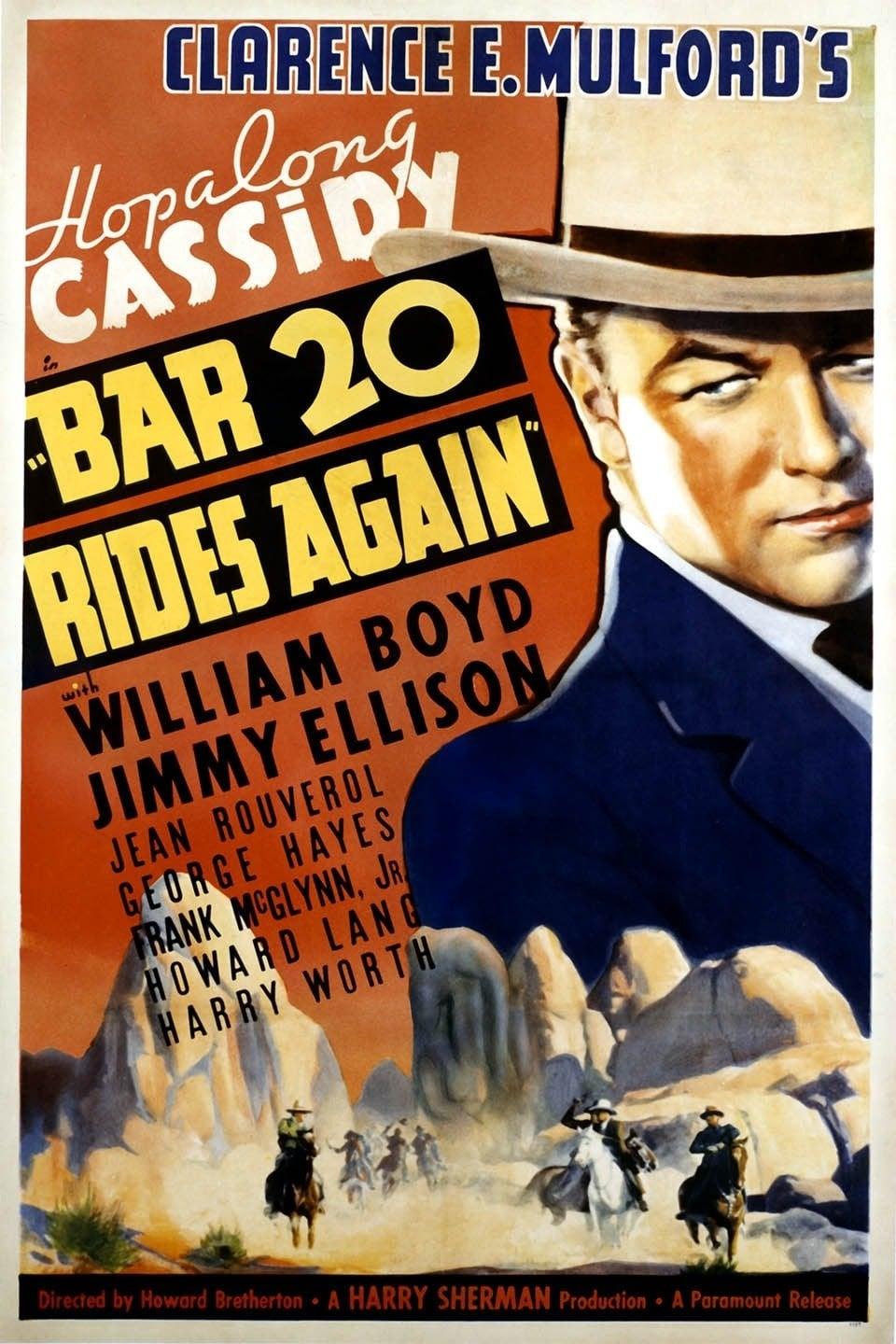 Bar 20 Rides Again poster