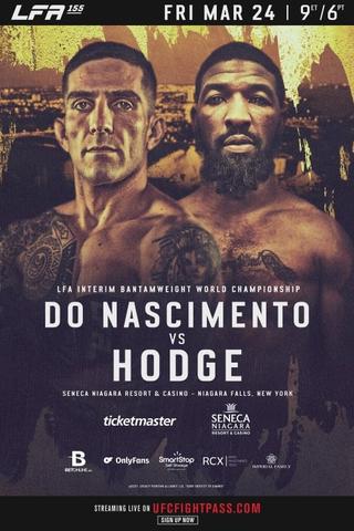 LFA 155: Do Nascimento vs. Hodge poster