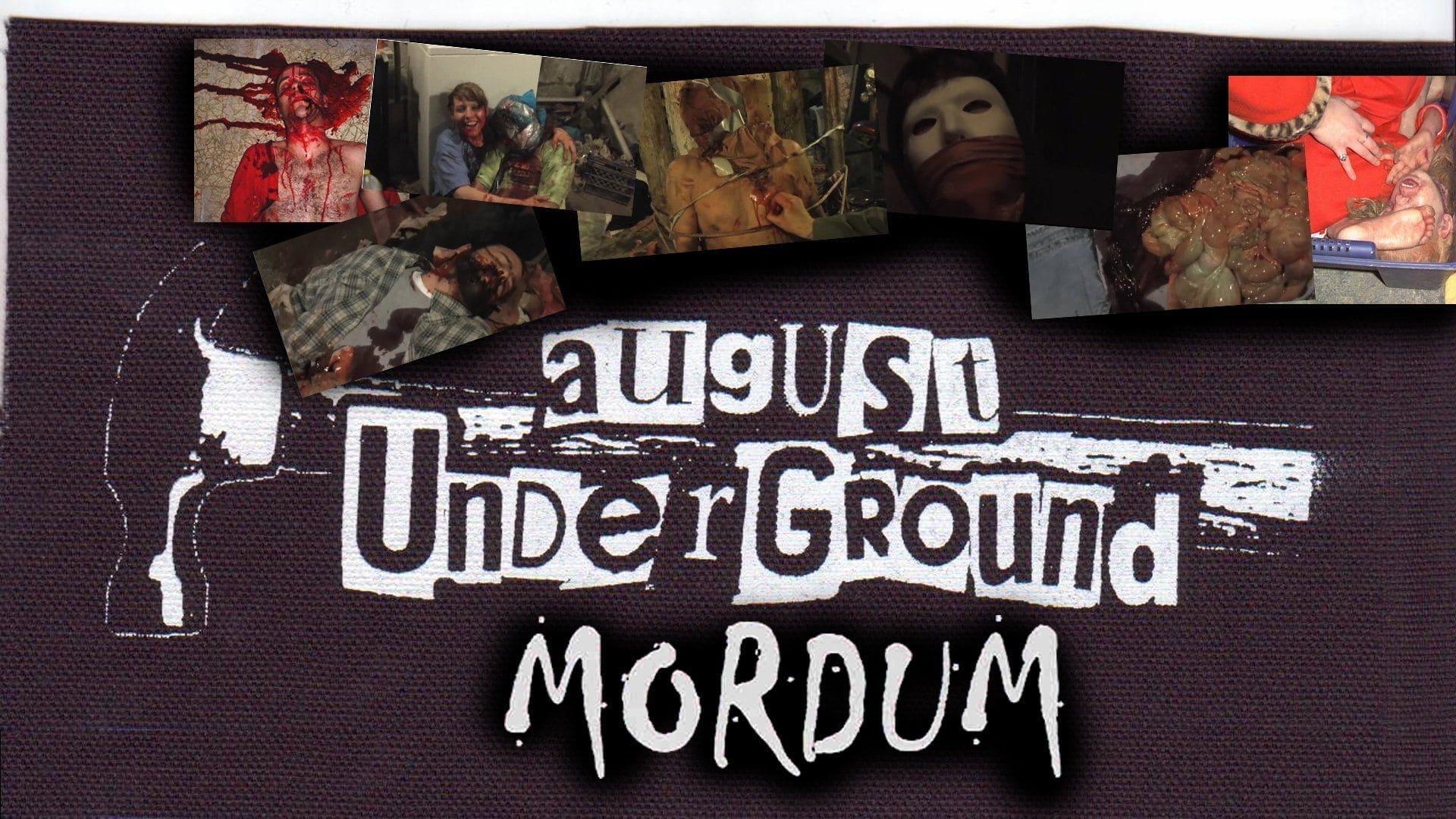 August Underground's Mordum backdrop