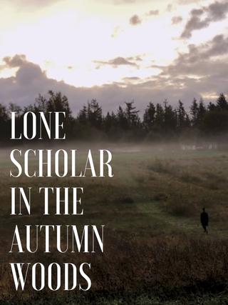 Lone Scholar in the Autumn Woods poster