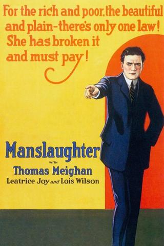 Manslaughter poster