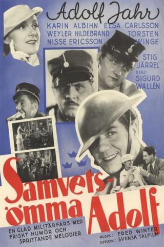 Samvetsömma Adolf poster