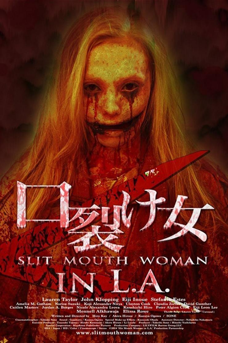 Slit Mouth Woman in L.A. poster