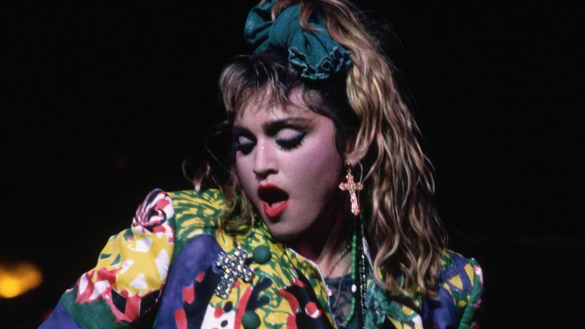 Madonna: The Virgin Tour — Live backdrop