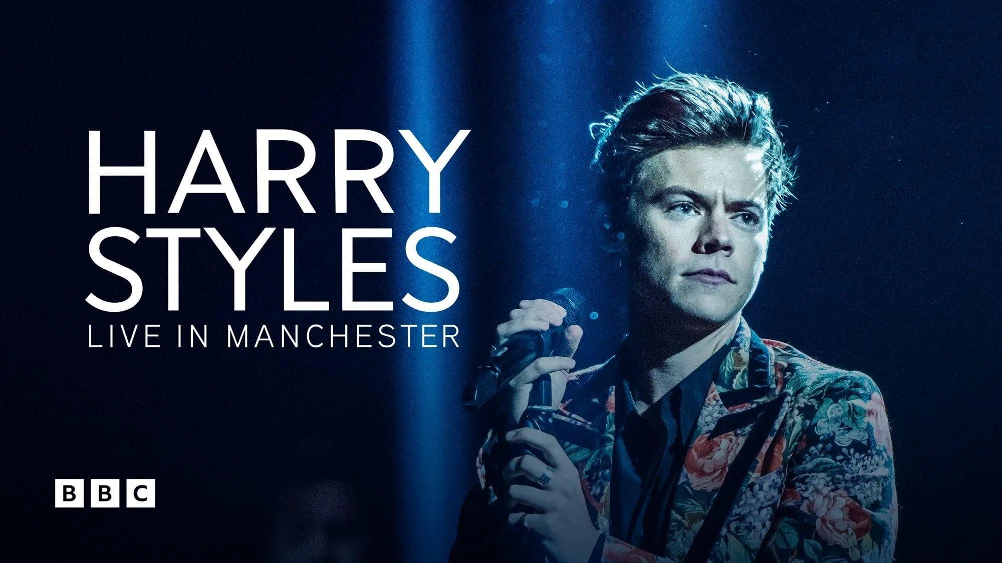 Harry Styles: Live in Manchester backdrop