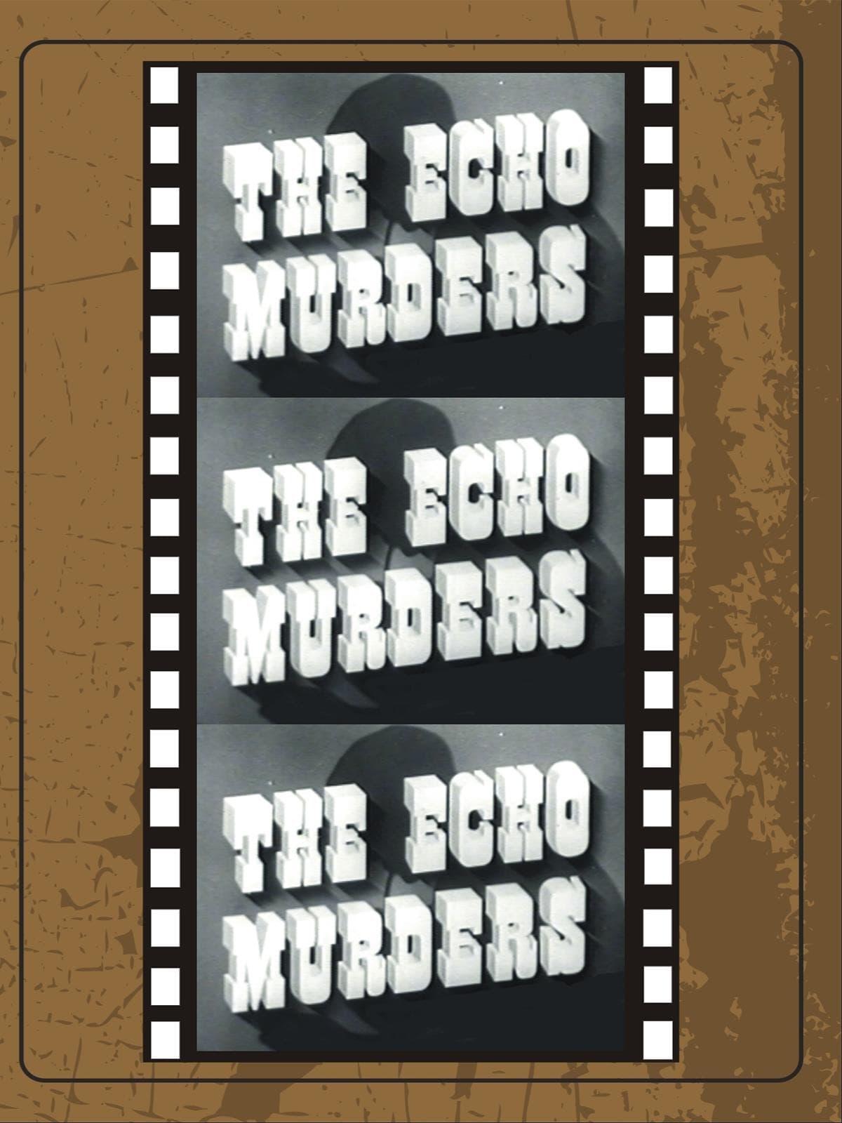 The Echo Murders poster