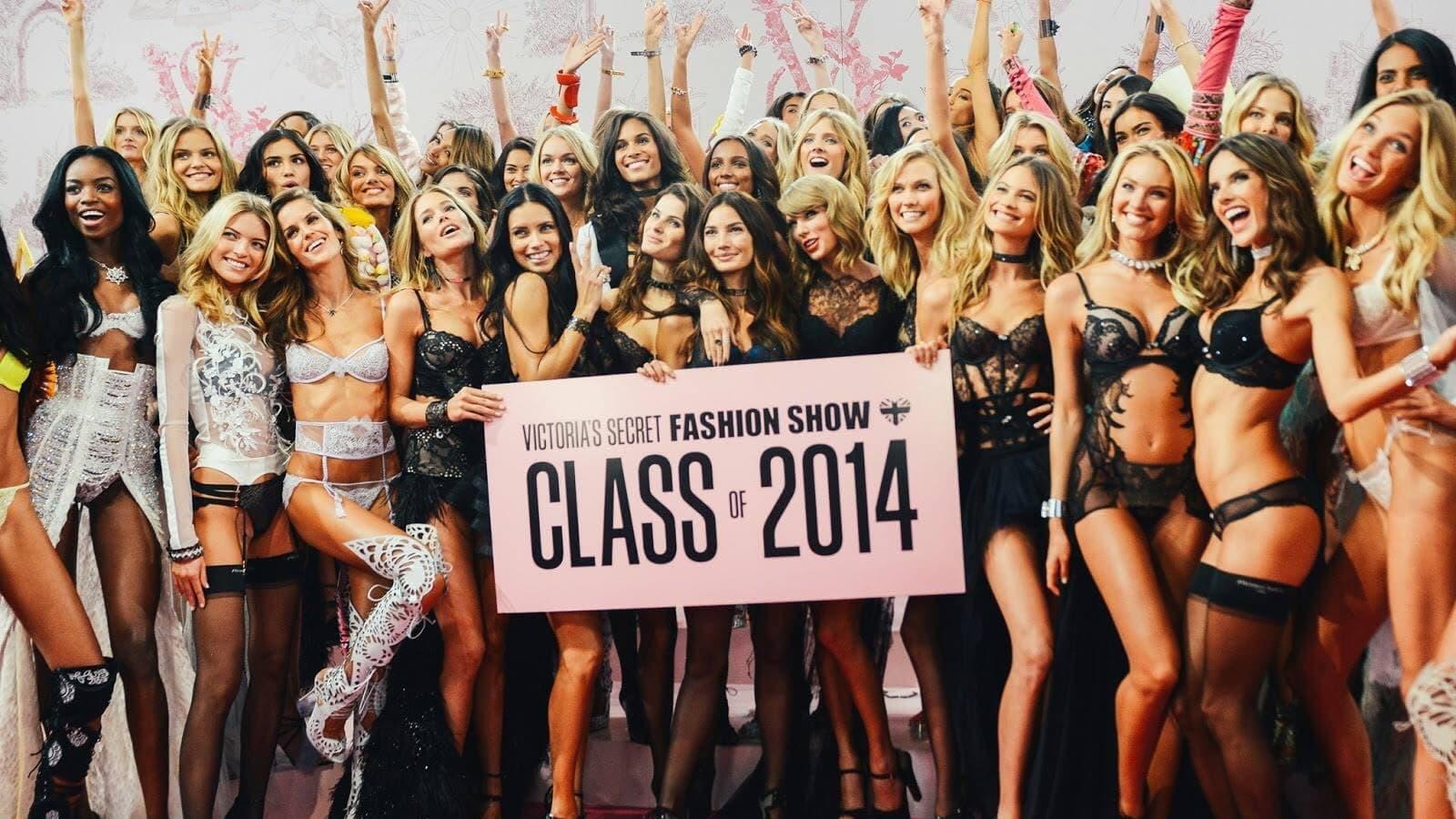 The Victoria's Secret Fashion Show 2014 backdrop