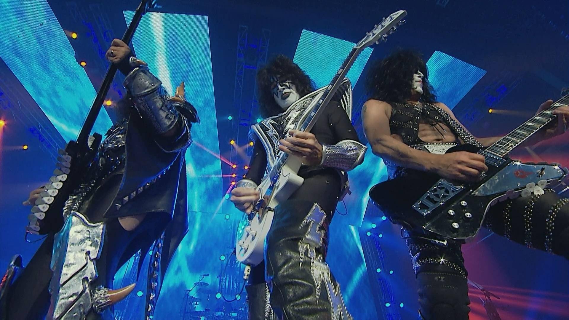 KISS - Rocks Vegas backdrop