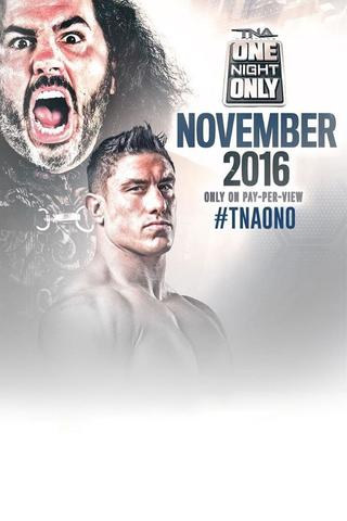 TNA One Night Only: Against All Odds 2016 poster