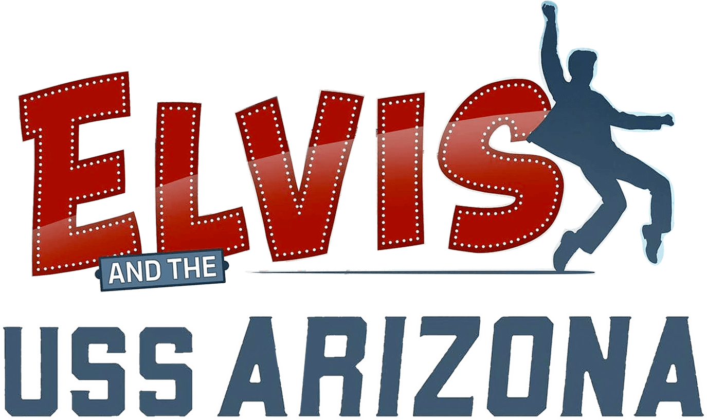 Elvis and the USS Arizona logo