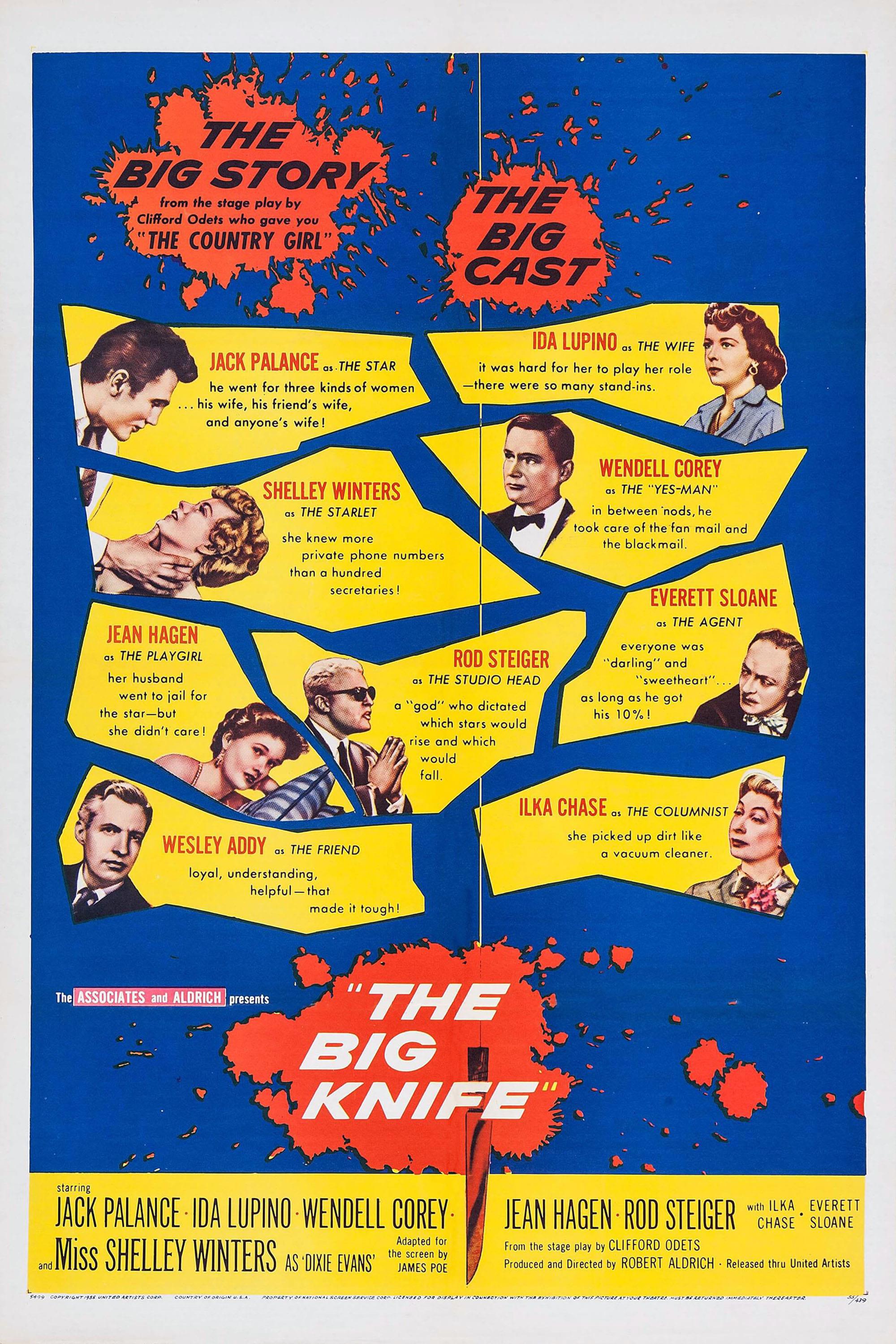 The Big Knife poster