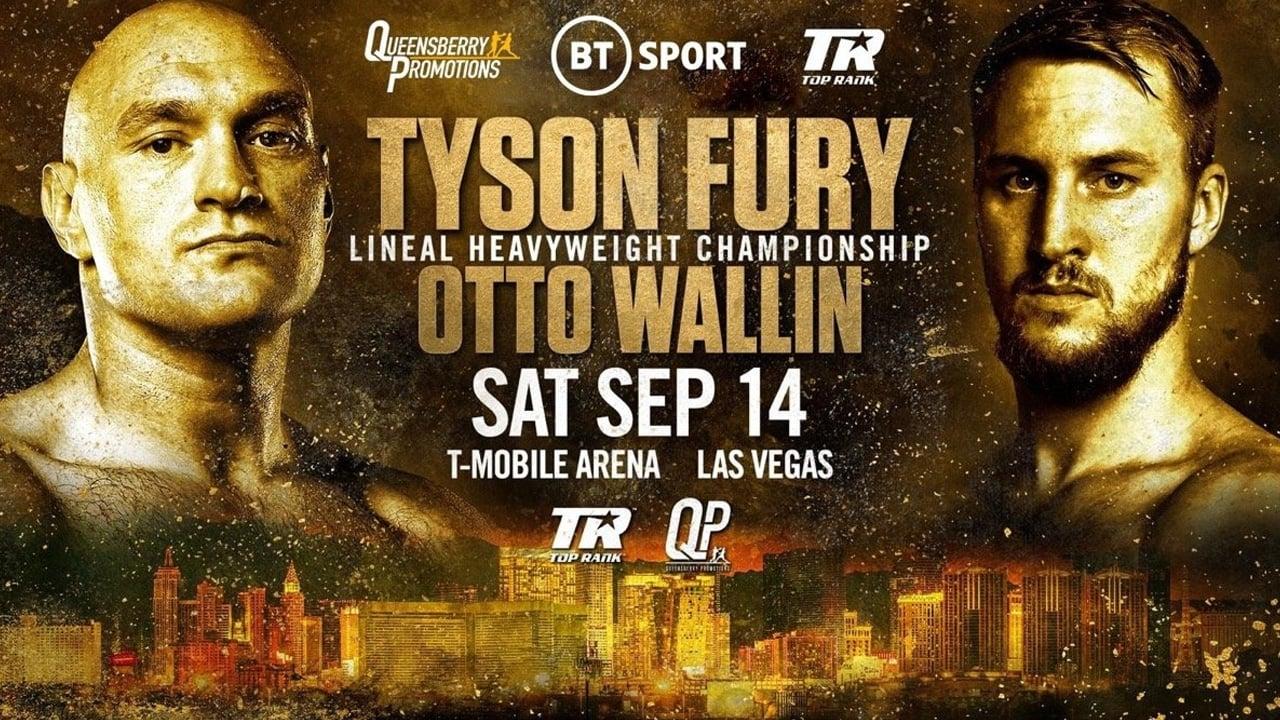 Tyson Fury vs. Otto Wallin backdrop