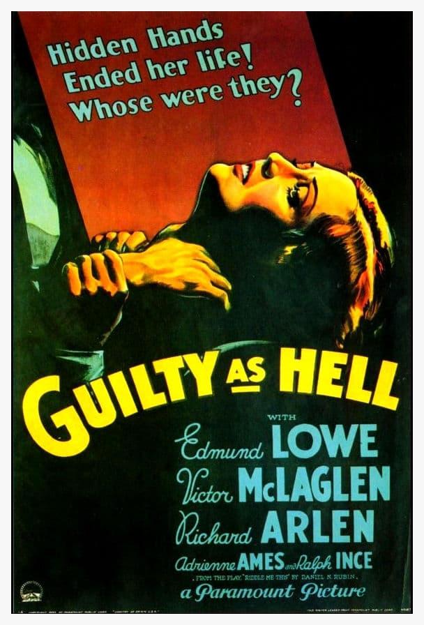 Guilty as Hell poster