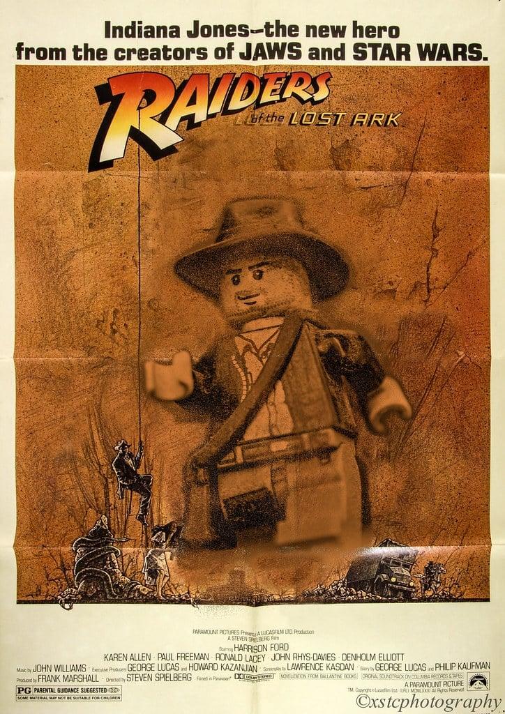 Lego Indiana Jones and the Raiders of the Lost Brick poster